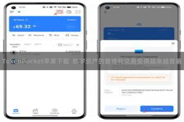 TokenPocket苹果下载  数字资产的管理和交易变得越来越普遍