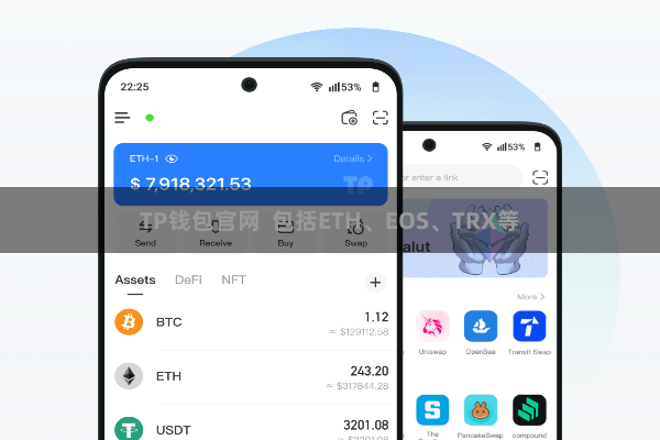 TP钱包官网  包括ETH、EOS、TRX等
